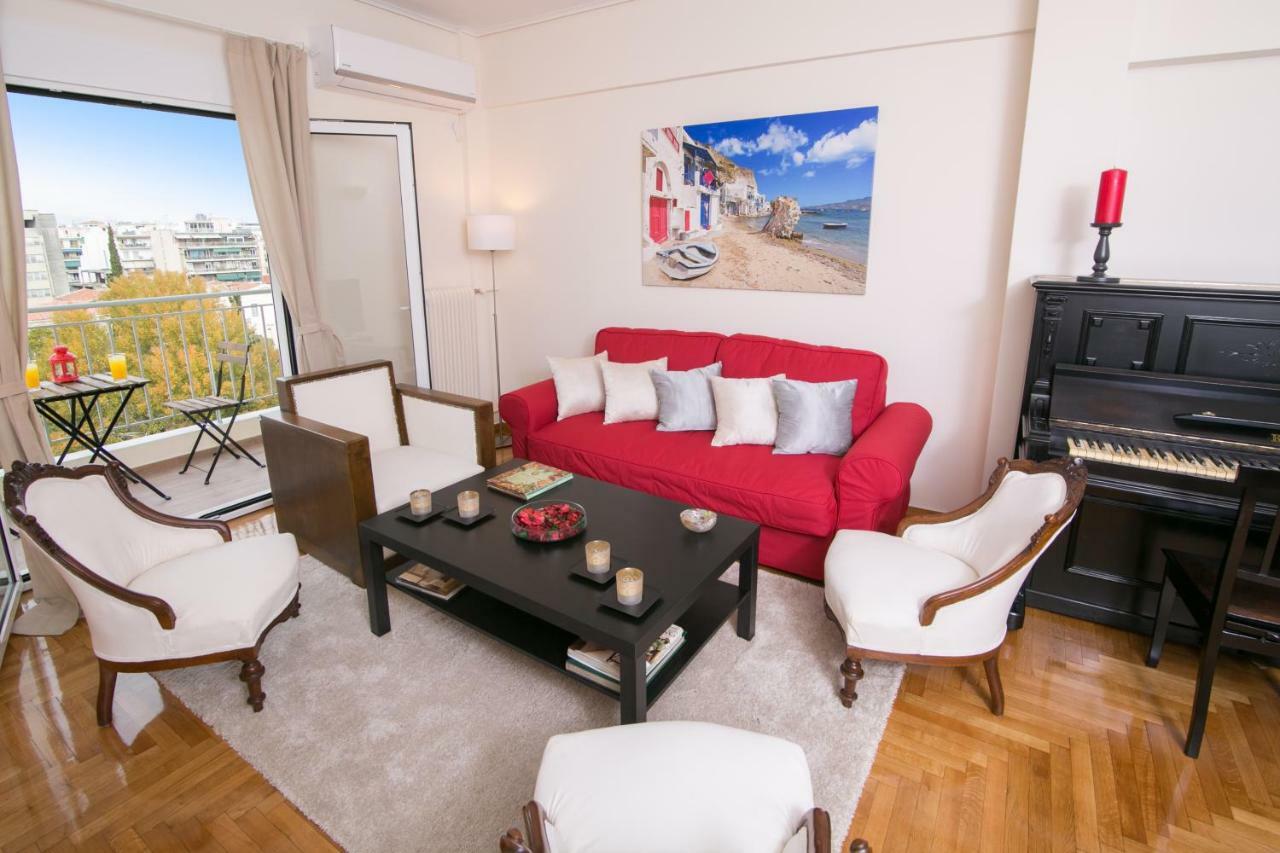 Magnificent Luxury Retrostyle Flat Acropolis View Apartment Athens Exterior photo