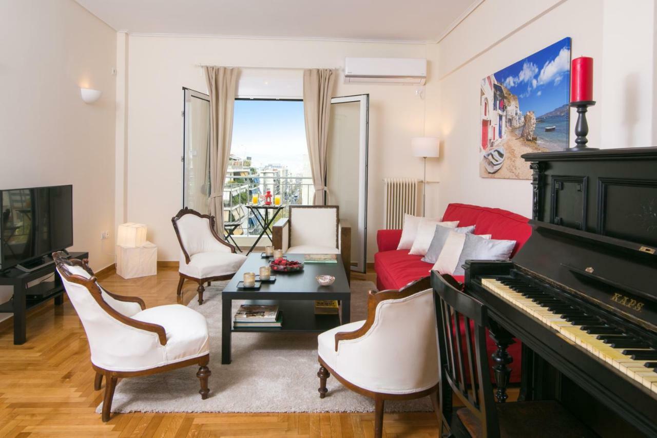 Magnificent Luxury Retrostyle Flat Acropolis View Apartment Athens Exterior photo