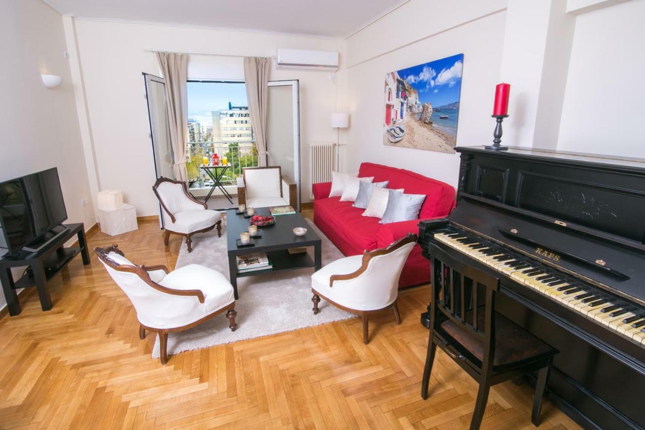 Magnificent Luxury Retrostyle Flat Acropolis View Apartment Athens Exterior photo